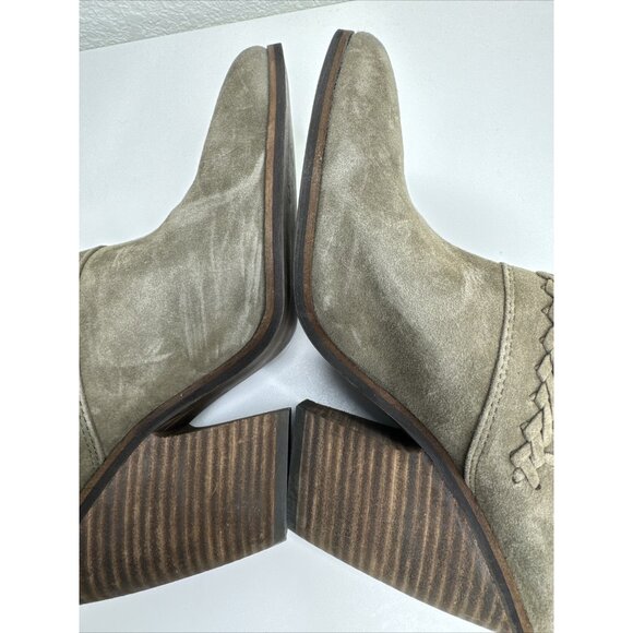 Sam Edelman Women's Alison Western Mule in Desert Olive Size 9 - Picture 11 of 14